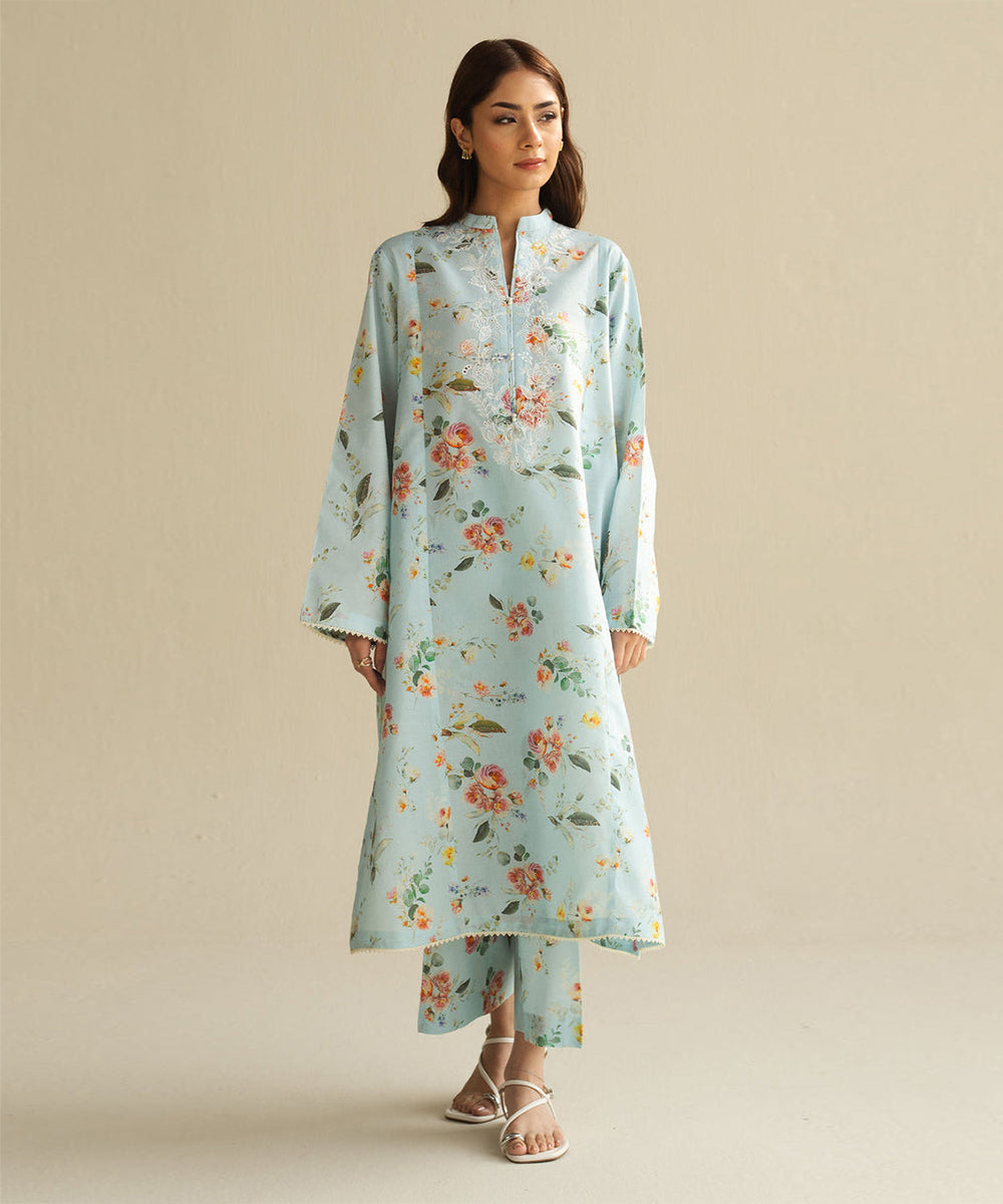 Lawn - 2PC Printed -1538