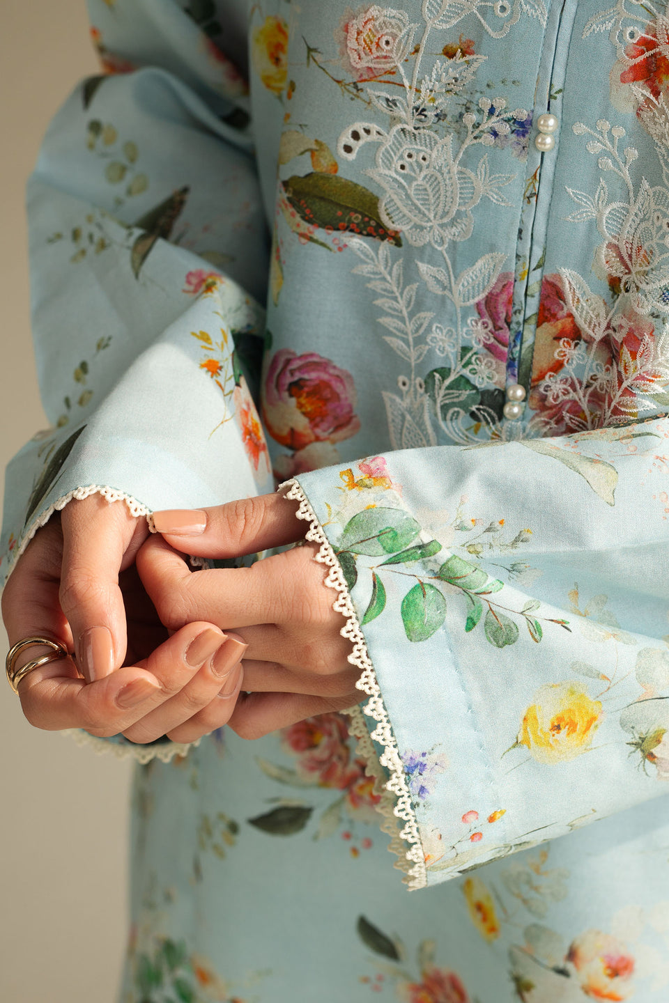 Lawn - 2PC Printed -1538