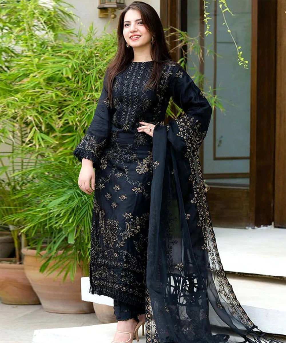 Lawn 3PC Embroidered-888