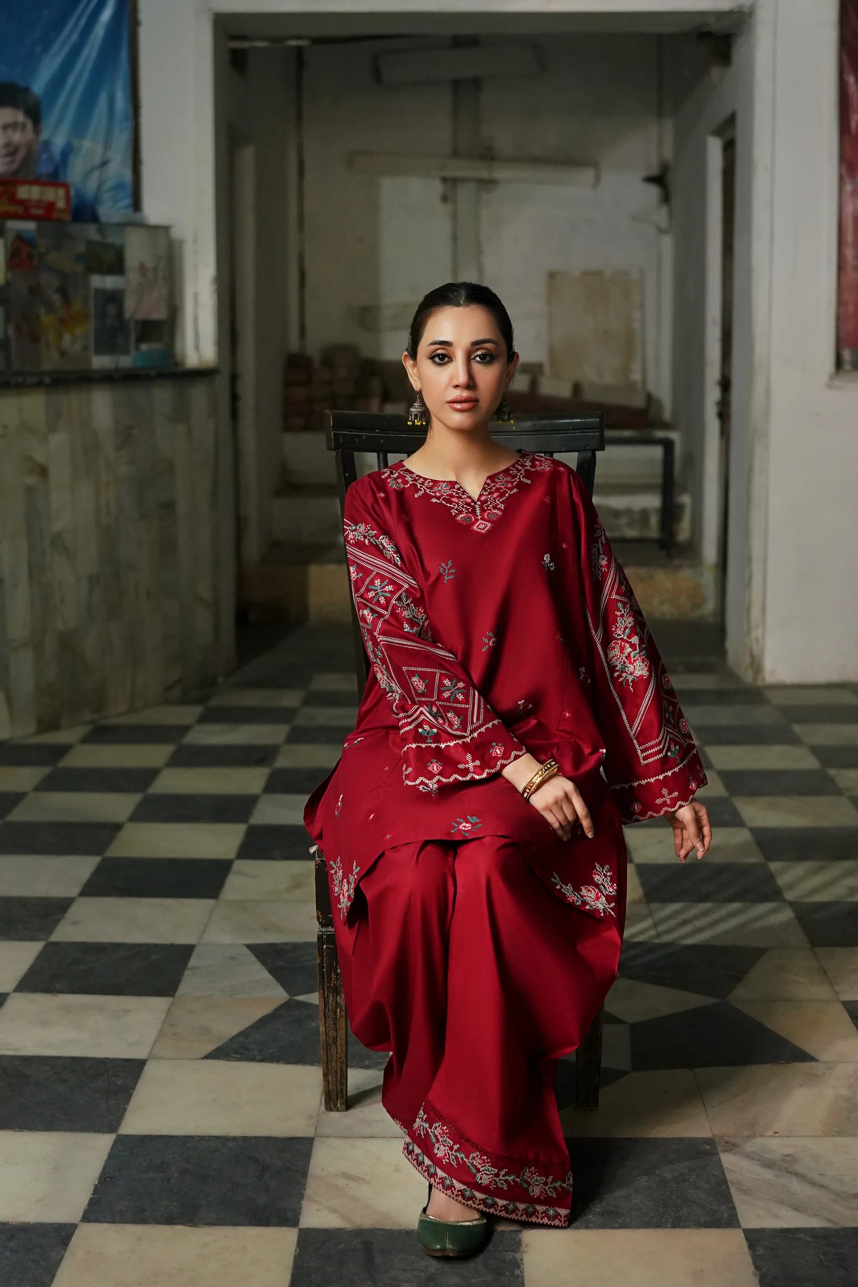 Lawn-2PC Embroidered-1358